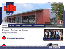Tablet Screenshot of gosda.de